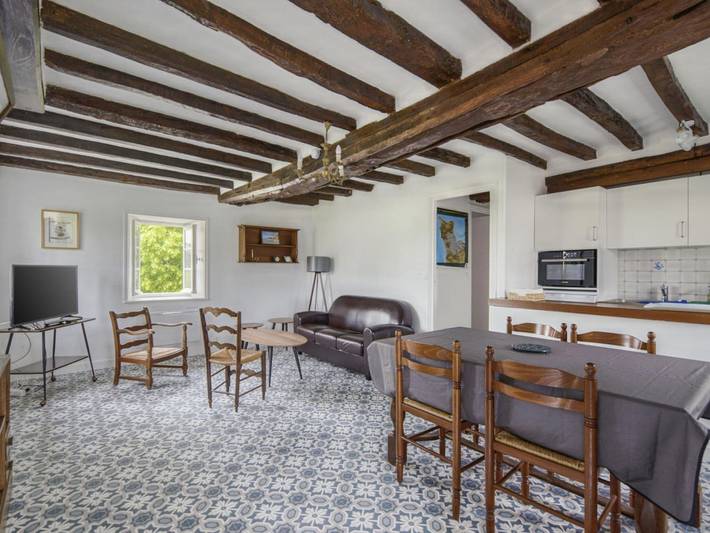 Maison de vacances pour 4 personnes, avec Jardin à Aignerville