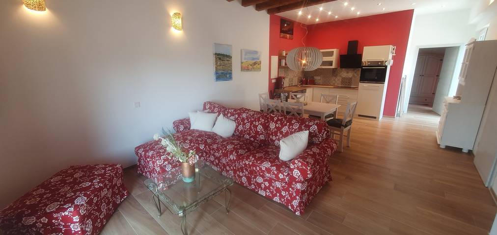 Ferienwohnung für 4 Personen, mit Terrasse und Ausblick sowie Garten, mit Haustier in Weiler bei Bingen