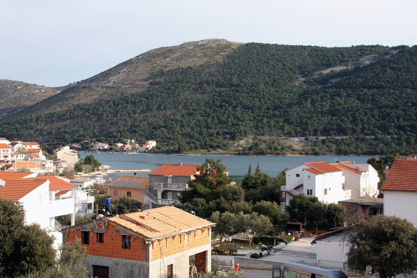 Ganze Wohnung, 1-Zimmer-Ferienwohnung mit Terrasse und Meerblick Grebastica (Sibenik) A-4867-b in Grebastica, Šibenik-Knin