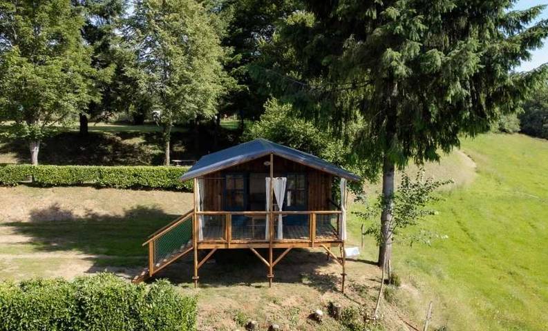 Chalet pour 5 personnes dans le Cantal