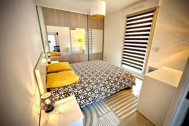 Appartement de vacances pour 4 personnes, avec jardin