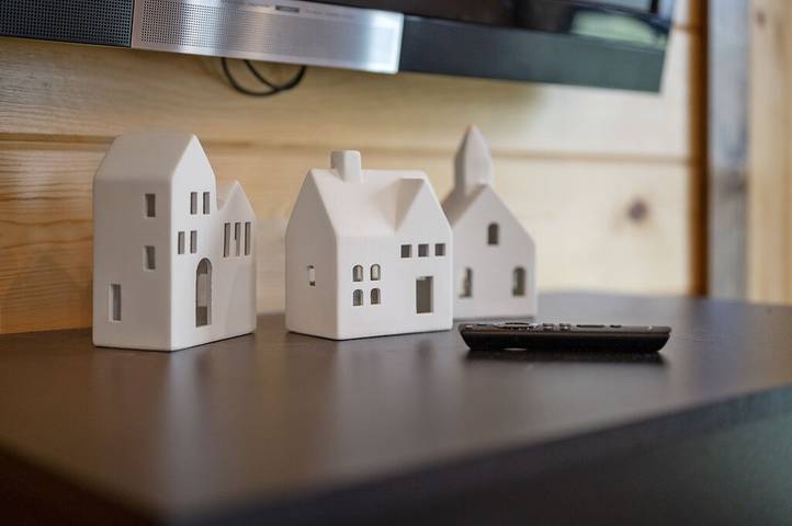 Blockhütte für 6 Personen, mit Terrasse und Garten sowie Whirlpool, mit Haustier - 1