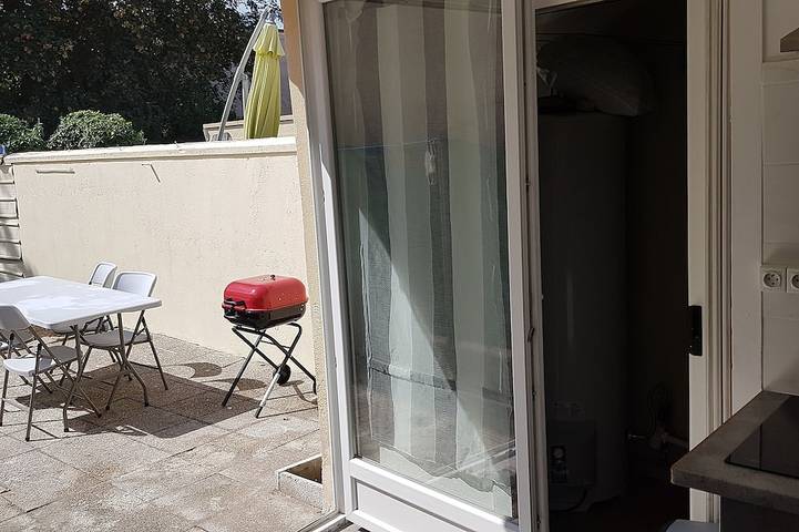 Appartement de vacances pour 2 personnes, avec Terrasse et Jardin