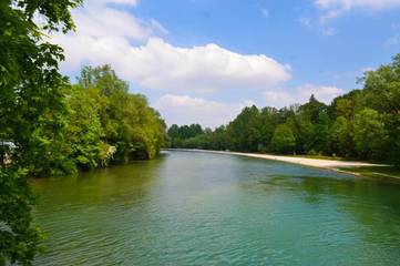 Camping pour 2 personnes, avec jardin ainsi que vue et vue sur le lac à Munich