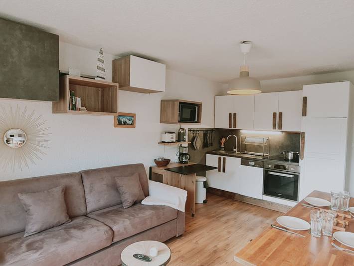 Gîte pour 4 personnes, avec balcon dans Office De Tourisme Des Deux Alpes Front De Neige - 4