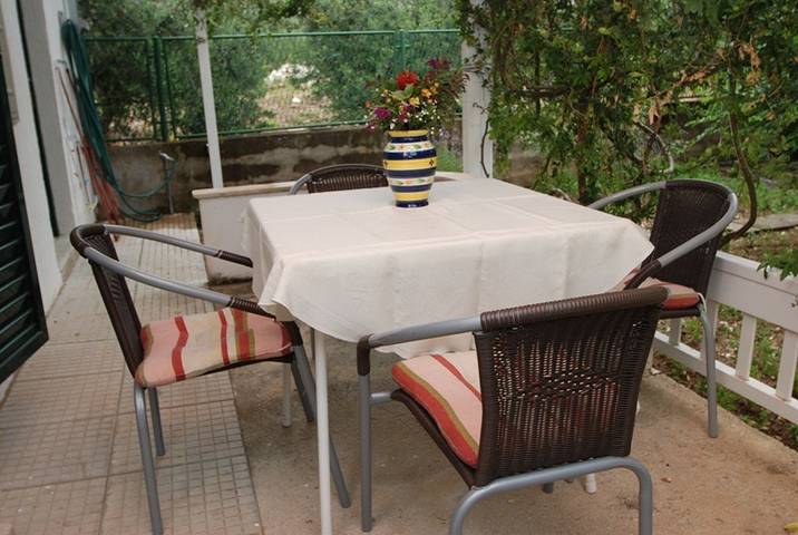 Apartament wakacyjny dla 3 osób, z balkon/ taras w Zaostrog