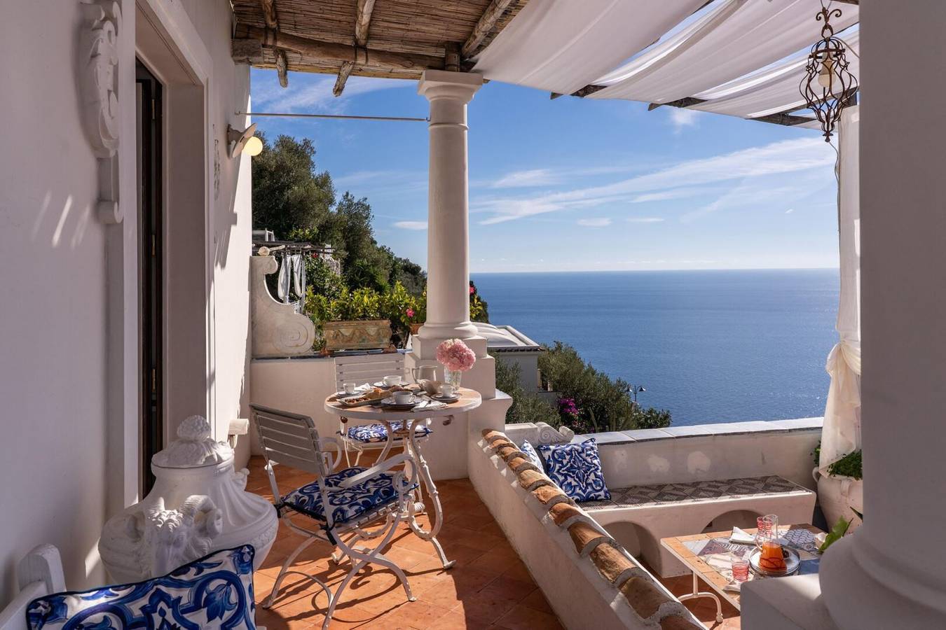 Appartement confortable avec piscine, terrasse et garage - 2km de la plage de Fiordo di Furore in Praiano, Côte Amalfitaine