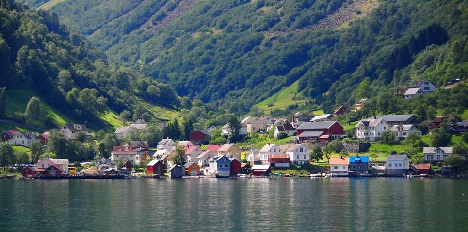 Pension voor 4 personen, with uitzicht and tuin as well as sauna in Noorwegen
