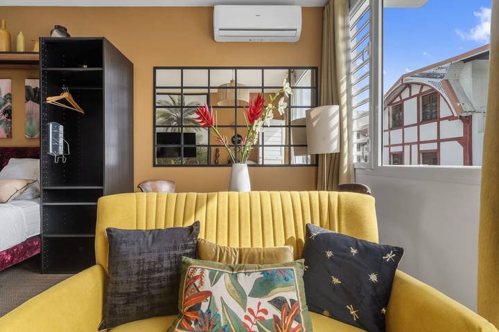 Studio for 4 people, with balcony and garden - 1