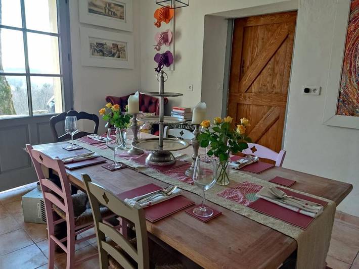 Location de vacances pour 2 personnes, avec jardin et vue à Lacombe - 4