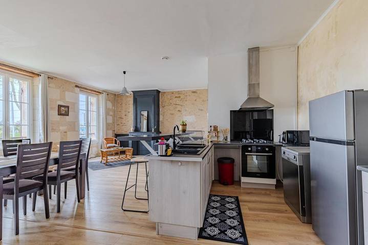 Gîte pour 4 personnes, avec jardin et balcon, animaux acceptés à Blaye - 3