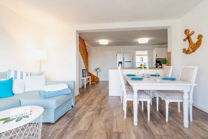 Ferienhaus für 7 Personen, mit Garten und Ausblick in Rappin