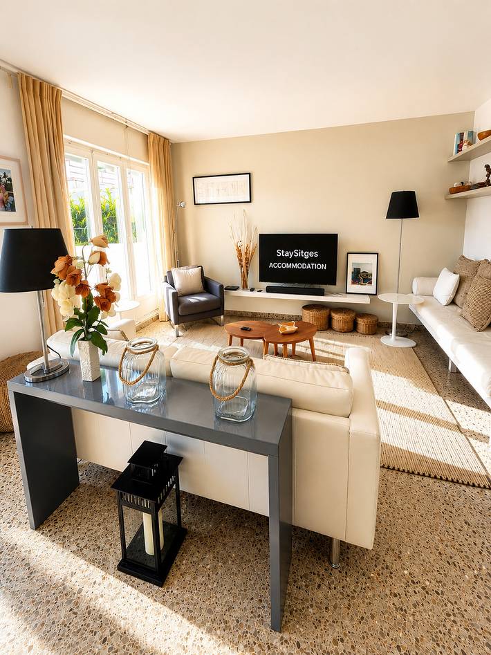Appartamento intero, Appartamento vacanze per 5 persone con terrazza in Sitges, Garraf