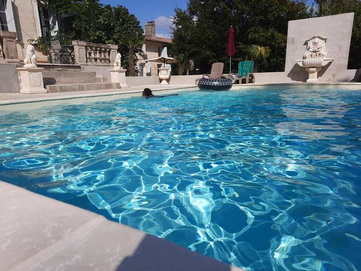 Chambre d’hôte pour 2 personnes, avec jardin ainsi que vue et piscine à Saint-Ciers-de-Canesse - 4