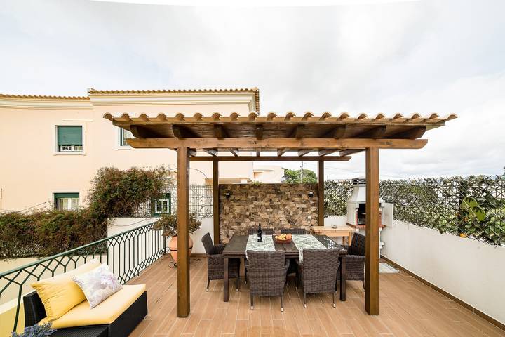 Ferienhaus für 6 Personen, mit Balkon und Whirlpool sowie Garten in Faro - 4