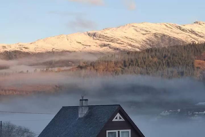 Ferienhaus für 6 Personen, mit Garten in Voss