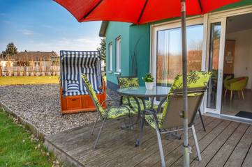 Bungalow für 4 Personen, mit Garten und Terrasse in Ueckermünde