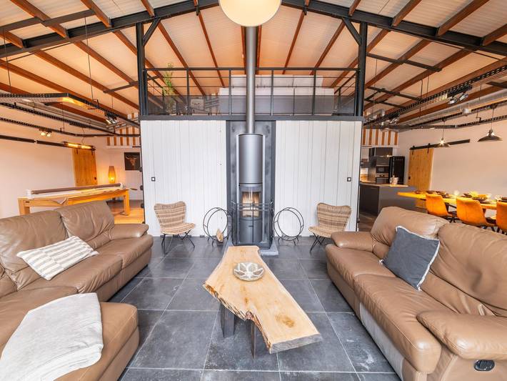Ferienhaus für 8 Personen, mit Terrasse und Pool sowie Sauna und Garten in Belgien - 3