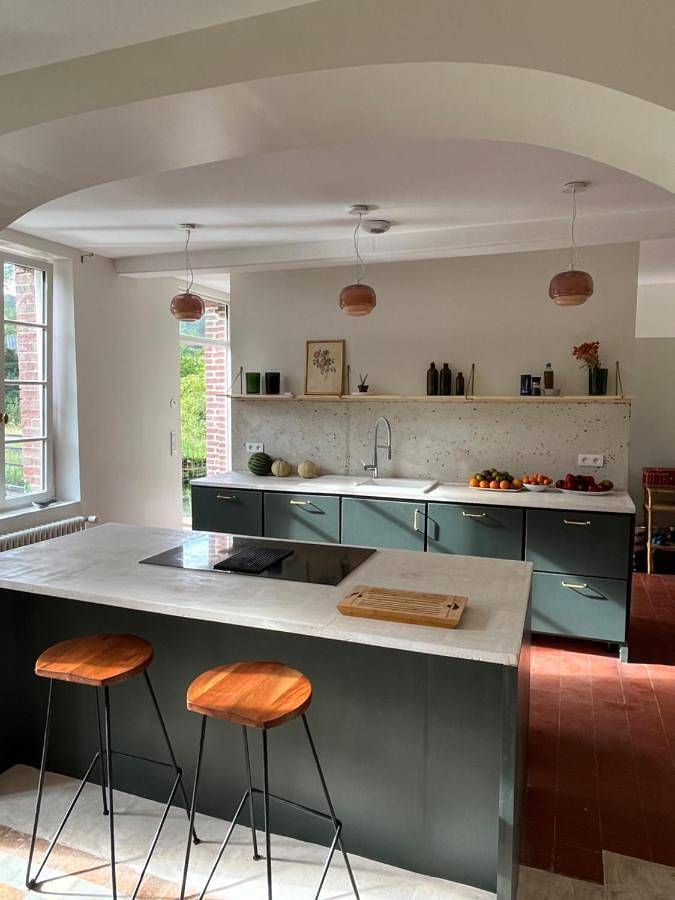 Location de vacances pour 15 personnes, avec jardin et vue, adapté aux familles à Martin-Église - 3