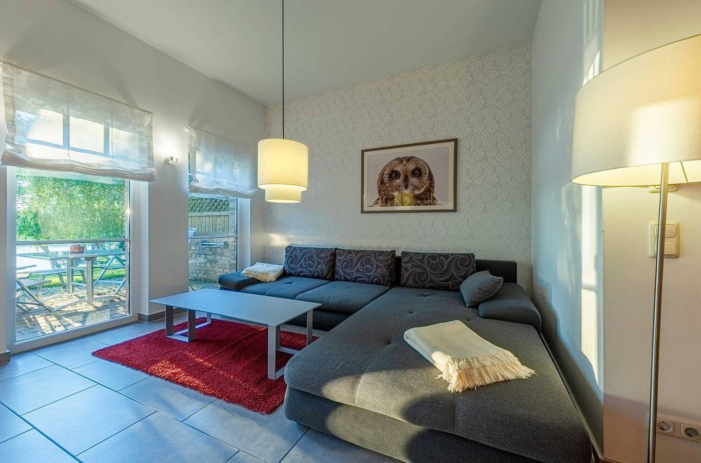 Ganze Wohnung, Willkommen am idyllischen Loppiner See in der Ferienwohnung Stockente in Jabel, Naturpark Nossentiner/Schwinzer Heide