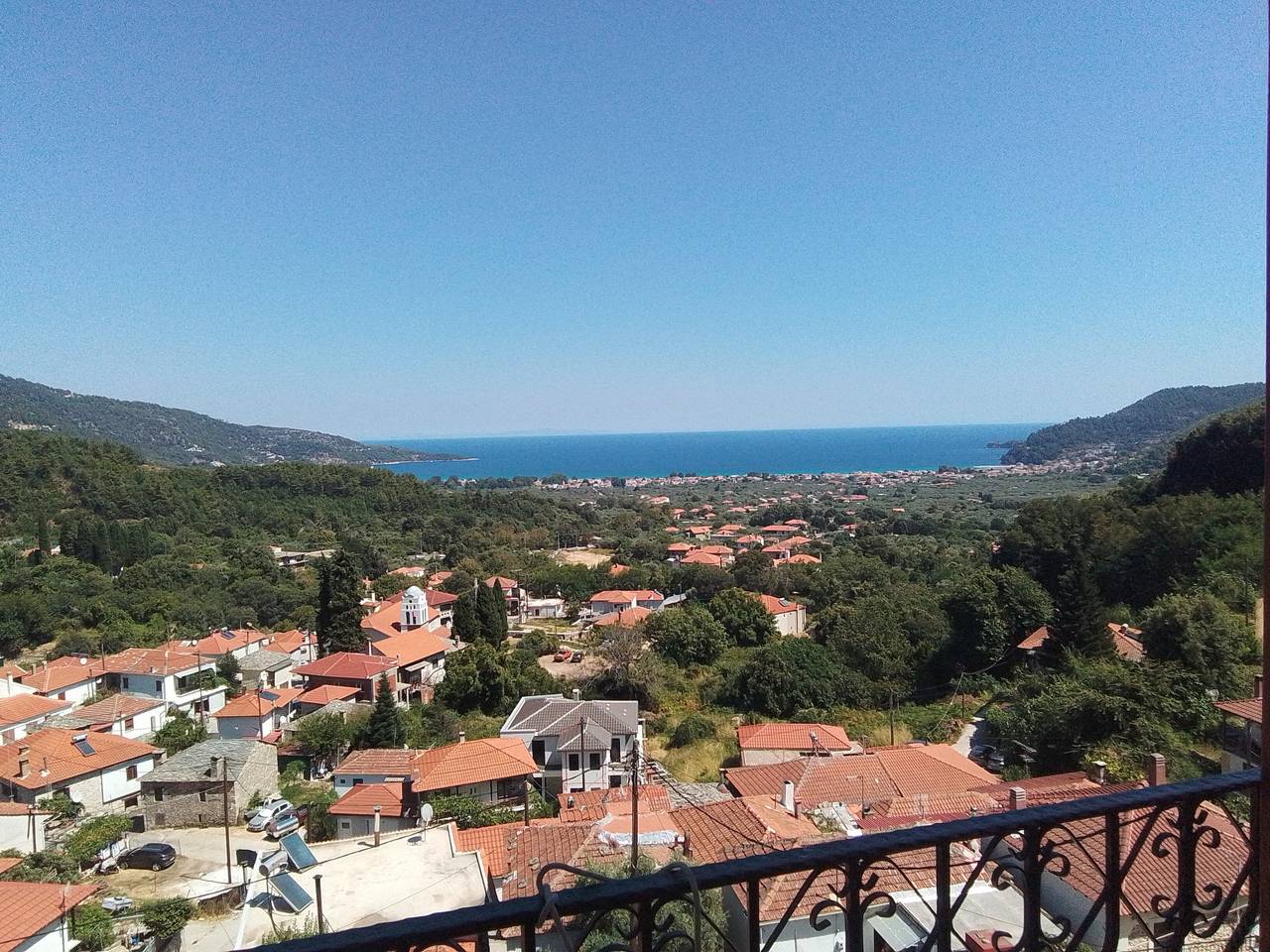 Ferienhaus 'Test Account House' mit Meerblick, privater Terrasse & Garten in Thassos