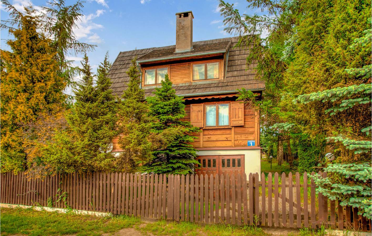 Ferienhaus für 8 Personen mit Terrasse in Löwentinsee