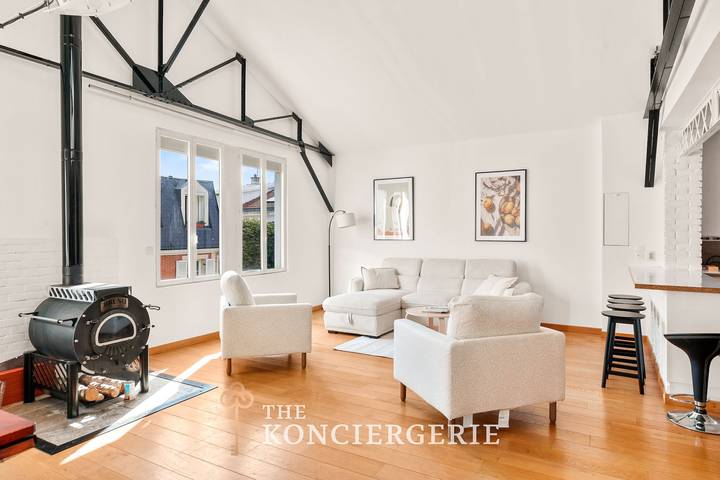 Ganze Wohnung, Loft atelier 120m2 - duplex - Bois de Vincennes in Fontenay-sous-Bois, Val-de-Marne
