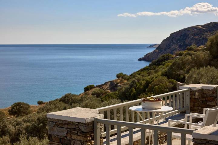 Hôtel pour 2 personnes, avec jardin ainsi que piscine et vue dans Platis Gialos Sifnos - 3