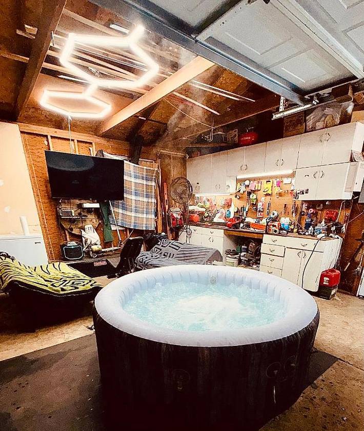 Camping voor 4 personen, met tuin en whirlpool in Californie