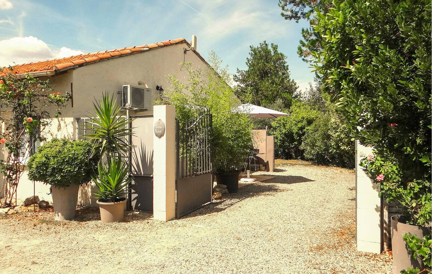 Casa de vacaciones para 3 personas con terraza in Vacqueyras, Vaucluse