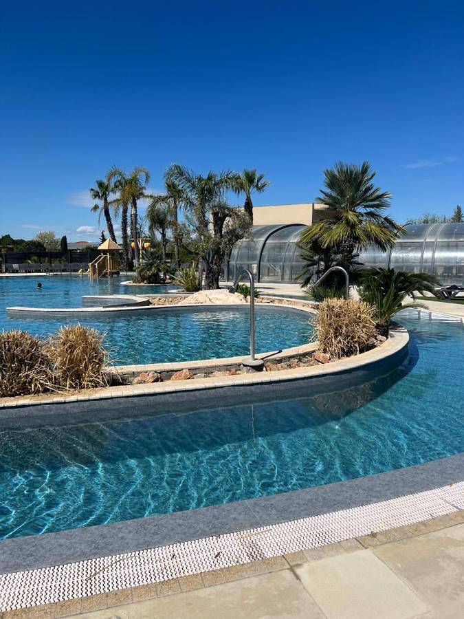 Camping les dunes 5 étoiles mobil home 6 personnes A14 in Torreilles, Costa mediterránea (Francia)