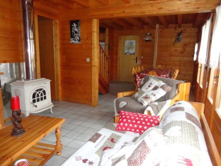Chalet pour 8 personnes, avec balcon dans Les Carroz
