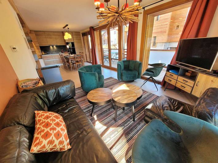 Gîte pour 6 personnes, avec balcon à Les Gets - 2