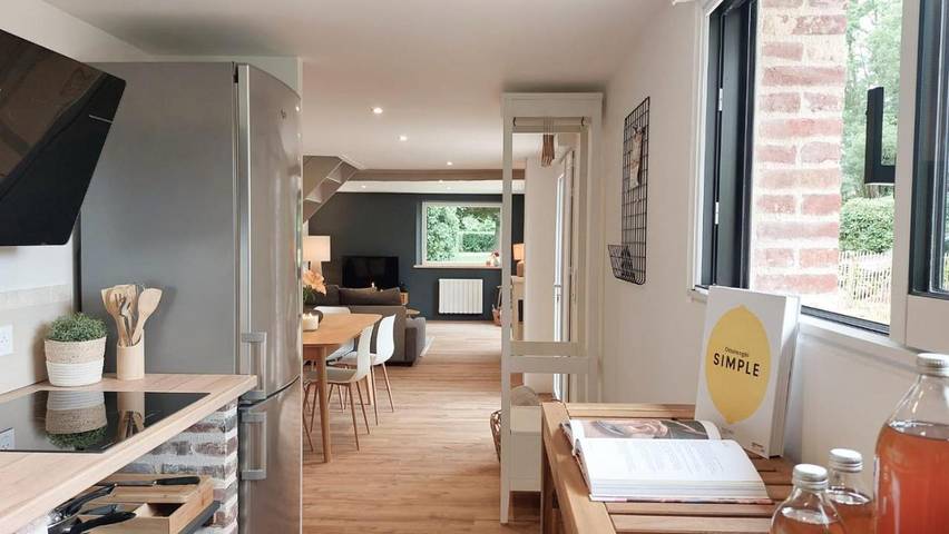 Location de vacances pour 3 personnes, avec jardin et jacuzzi, animaux acceptés dans Valorbiquet - 2