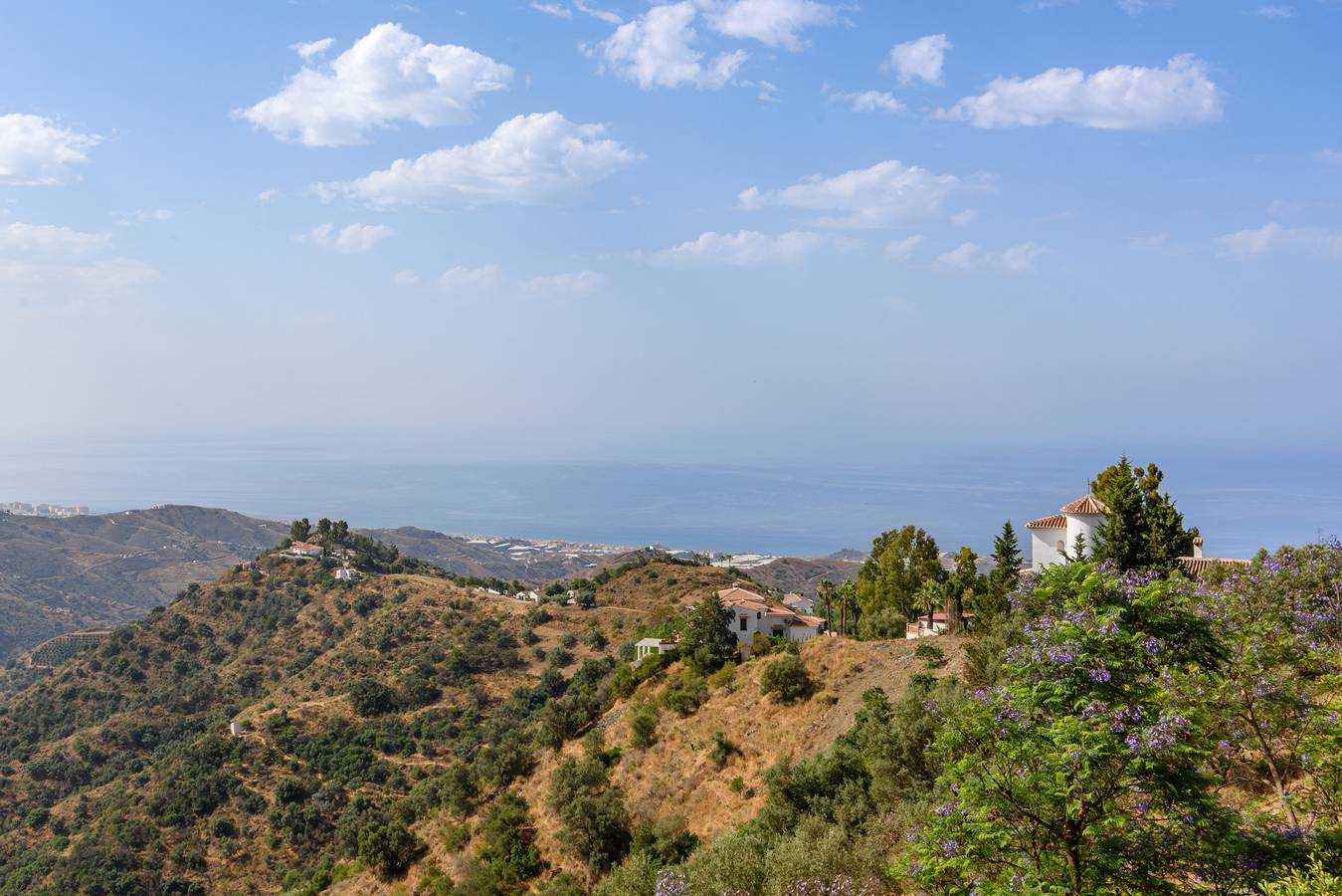 Casa Kousgaard | Bergrefugium mit Meerblick & Privatem Pool in Sayalonga, Costa del Sol