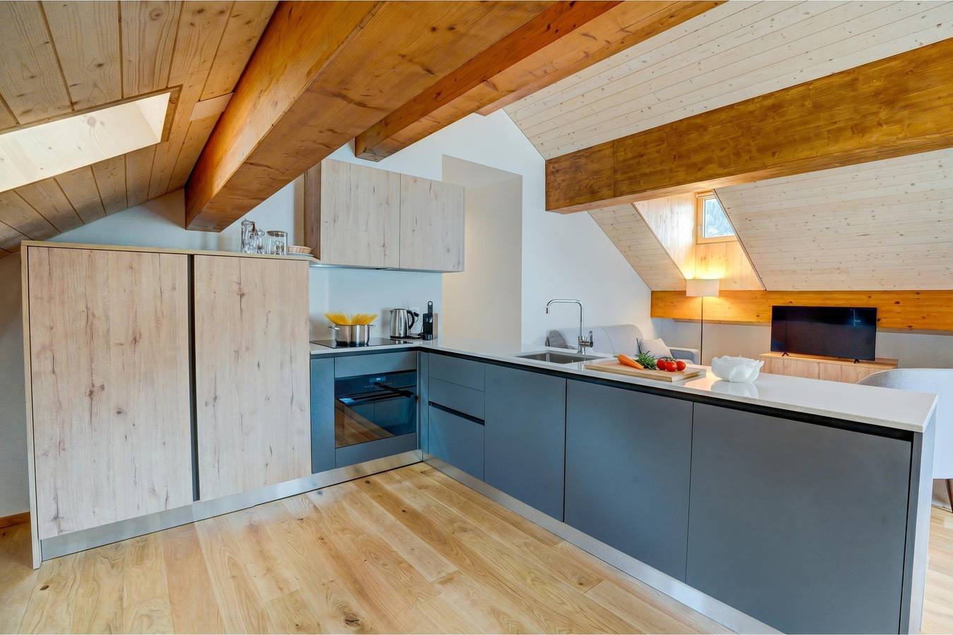 Ganze Wohnung, Modern Alpine Stay in San Bernardino | Ski, Hiking & Nature - Montana Loft 401 in San Bernardino GR, Mesocco