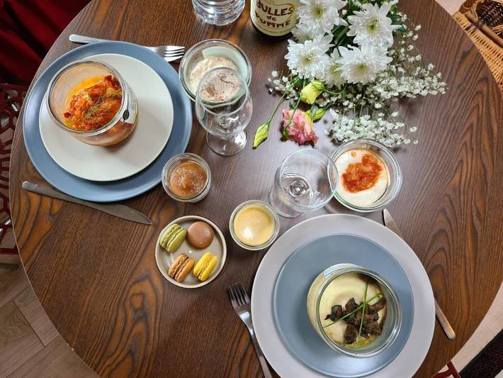 Gîte pour 2 personnes, avec terrasse ainsi que jardin et vue, animaux acceptés à Plonévez-du-Faou - 4