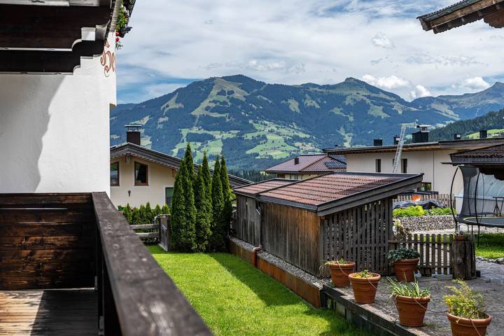 Ferienwohnung für 3 Personen, mit Balkon in den Kitzbüheler Alpen