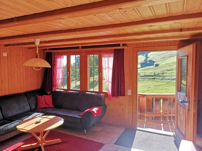Gîte pour 6 personnes, avec jardin et vue dans Axalp - 3