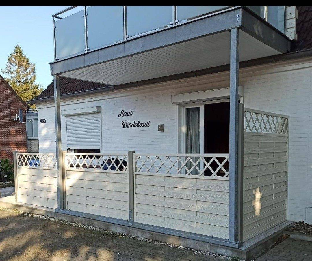 Ganze Wohnung, Zentral gelegene Ferienwohnung "Windsbraut" 42 m², Parterre, 800 m zum Strand in Büsum, Nordseeküste