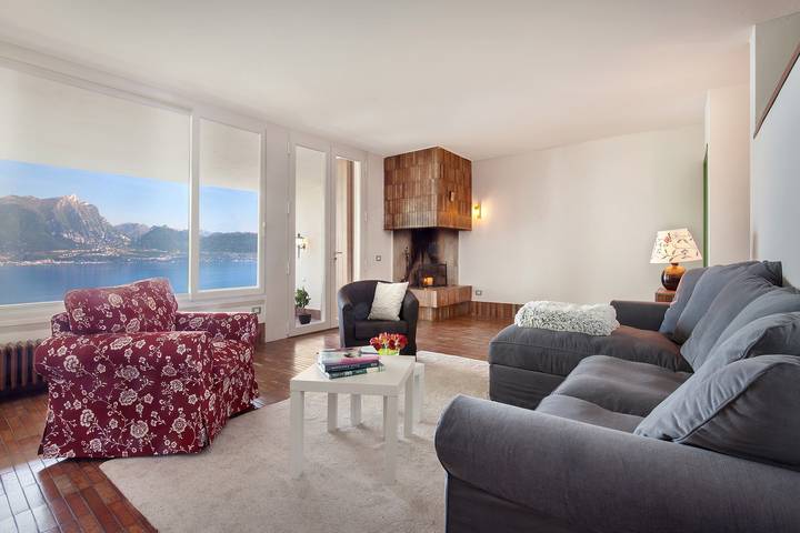 Ferienhaus für 8 Personen, mit Garten und Seeblick in Garda