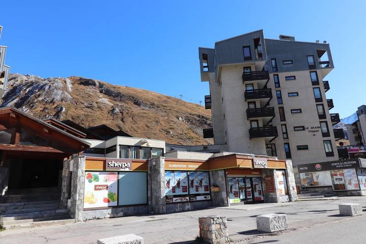 Chalet pour 6 personnes, avec balcon à Tignes