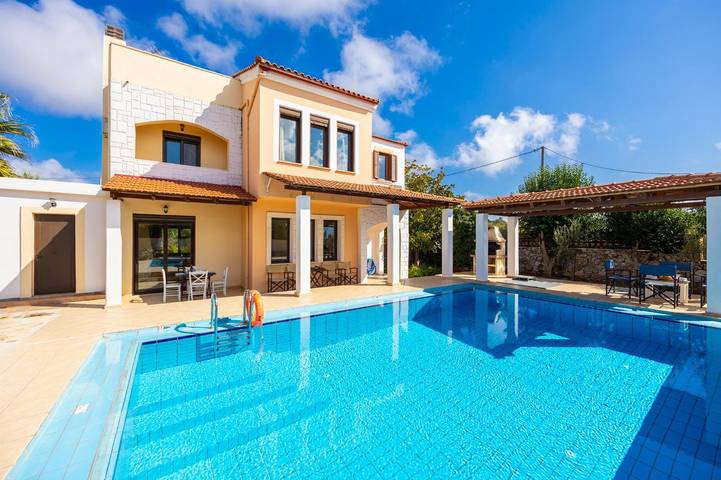 Ferienhaus für 7 Personen, mit Garten und Meerblick sowie Terrasse in Chania und Umgebung - 3
