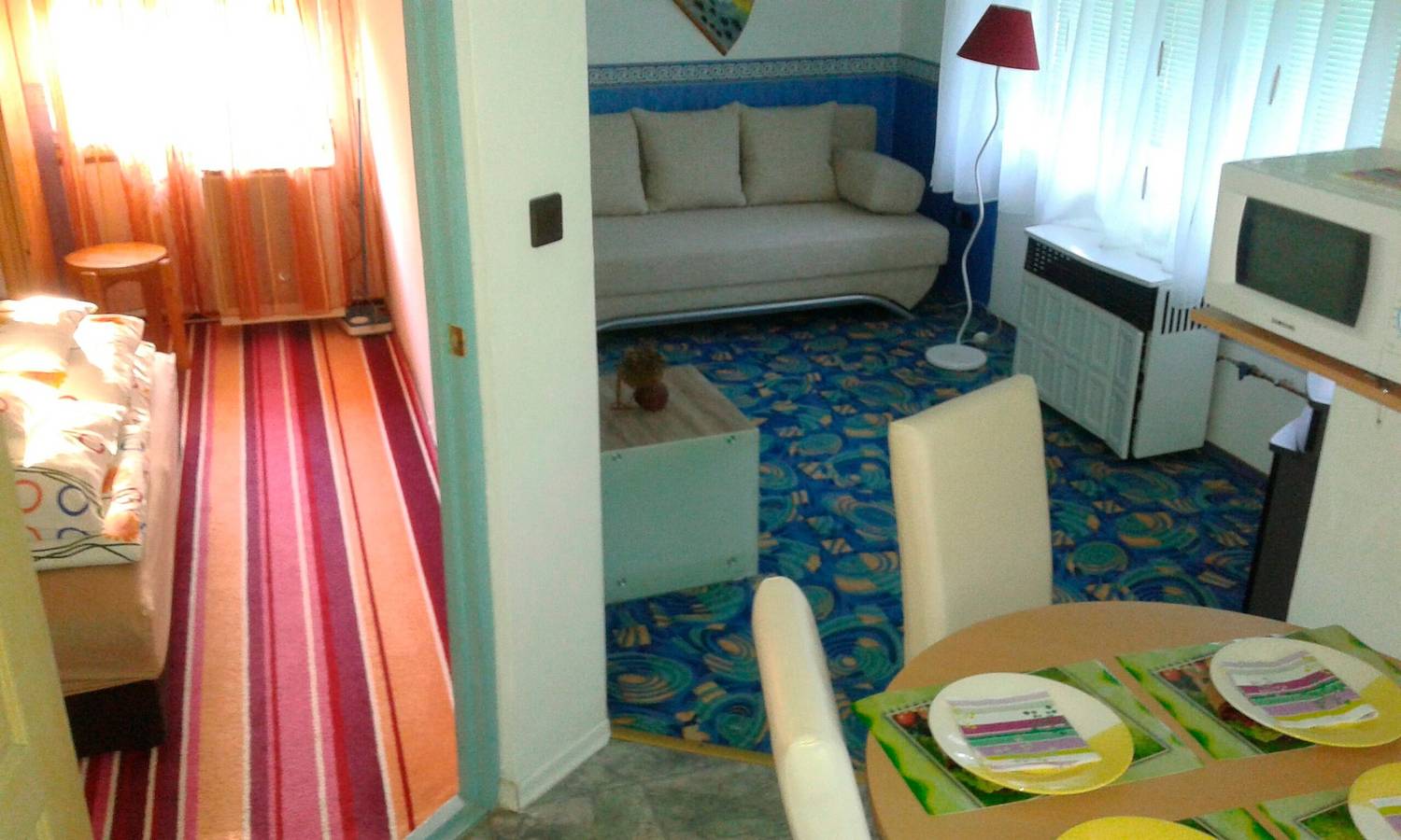 Bungallow Appart. mit Kochnische mit Bad +Balkon ! in Cserszegtomaj, Keszthely en omgeving