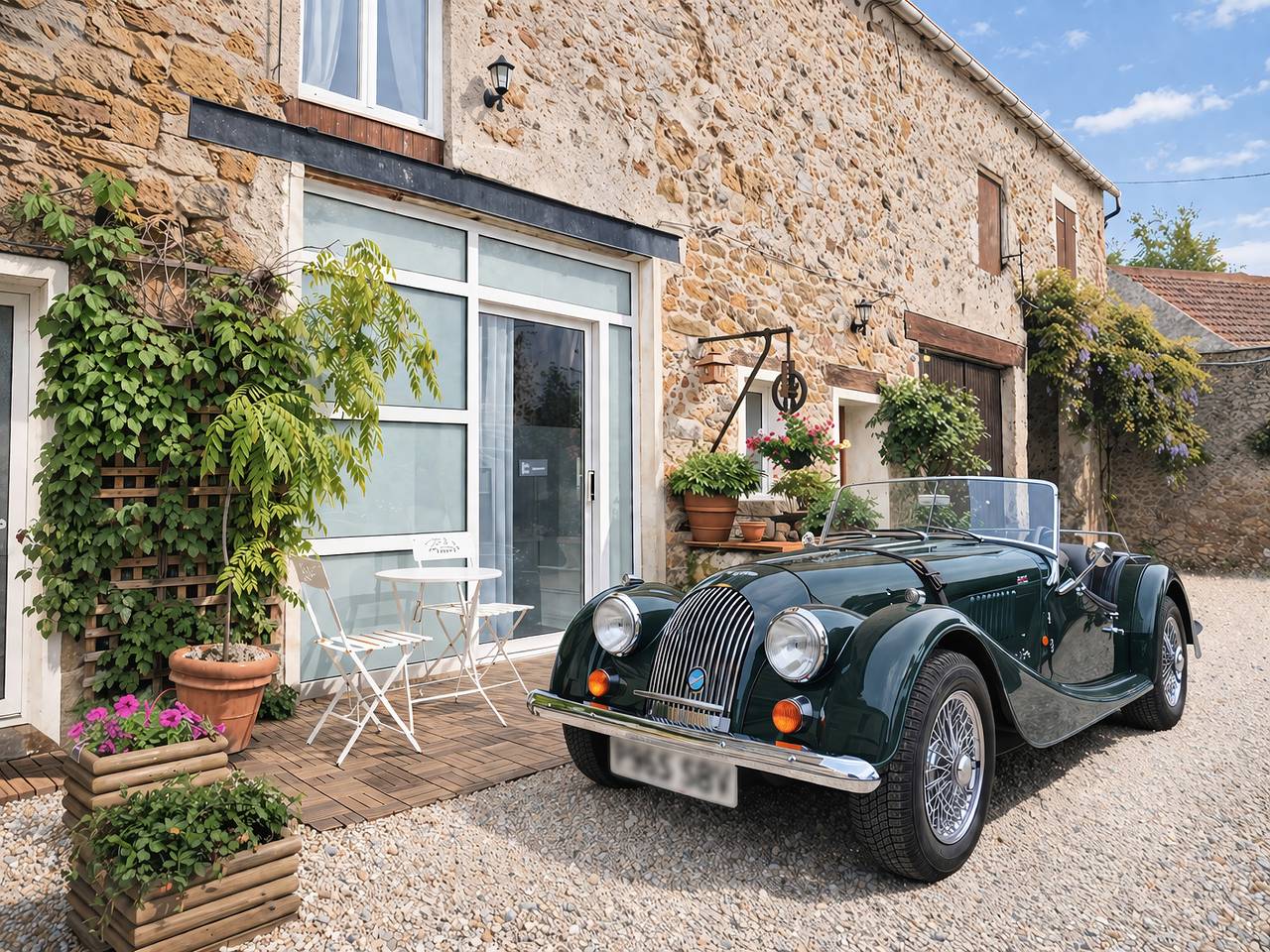 Appartement entier, L'Atelier, studio indépendant avec parking pour 1 à 2 personnes. in Longjumeau, Essonne