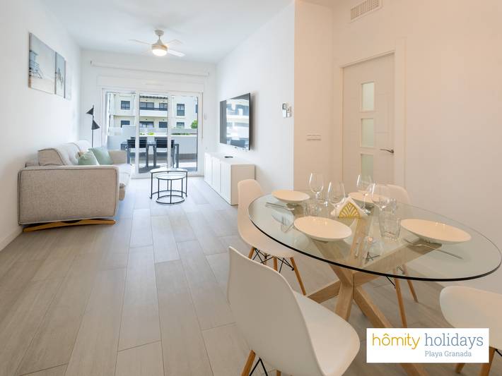 Gîte pour 6 personnes, avec vue et terrasse, adapté aux familles à Motril - 3