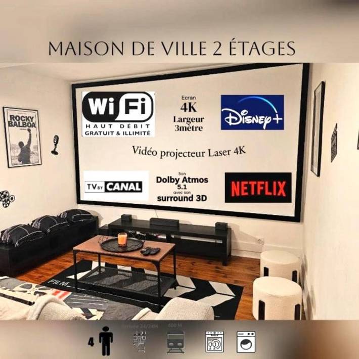 Location de vacances pour 4 personnes dans La Puce A L Oreille Riom