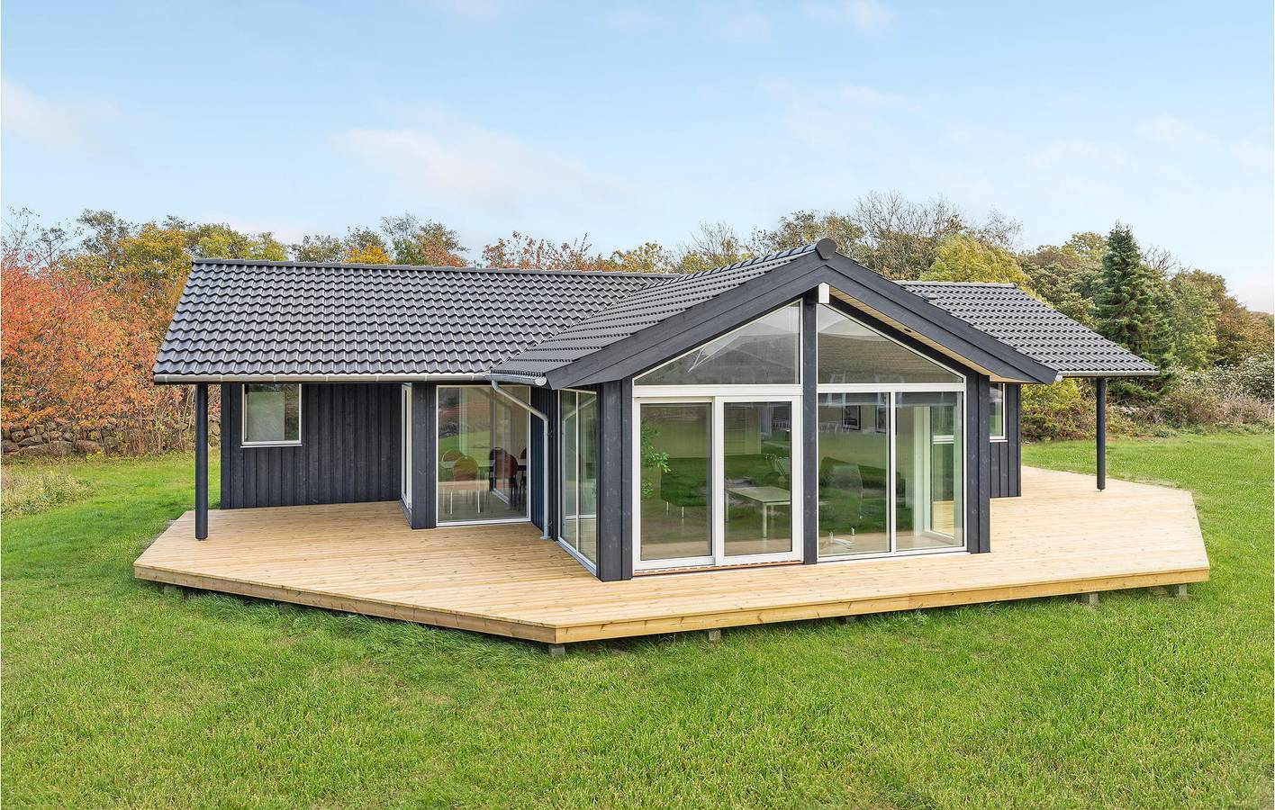 Ferienhaus für 6 Personen mit Terrasse in Hasle, Bornholm