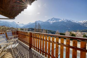 Gîte pour 5 personnes, avec balcon, animaux acceptés à Aussois
