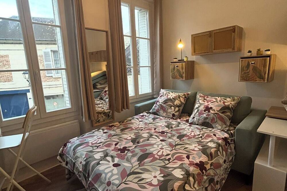 Entire apartment, Les nids de Laon le colibri Renovated studio, city center near cathedral in Laon, Aisne